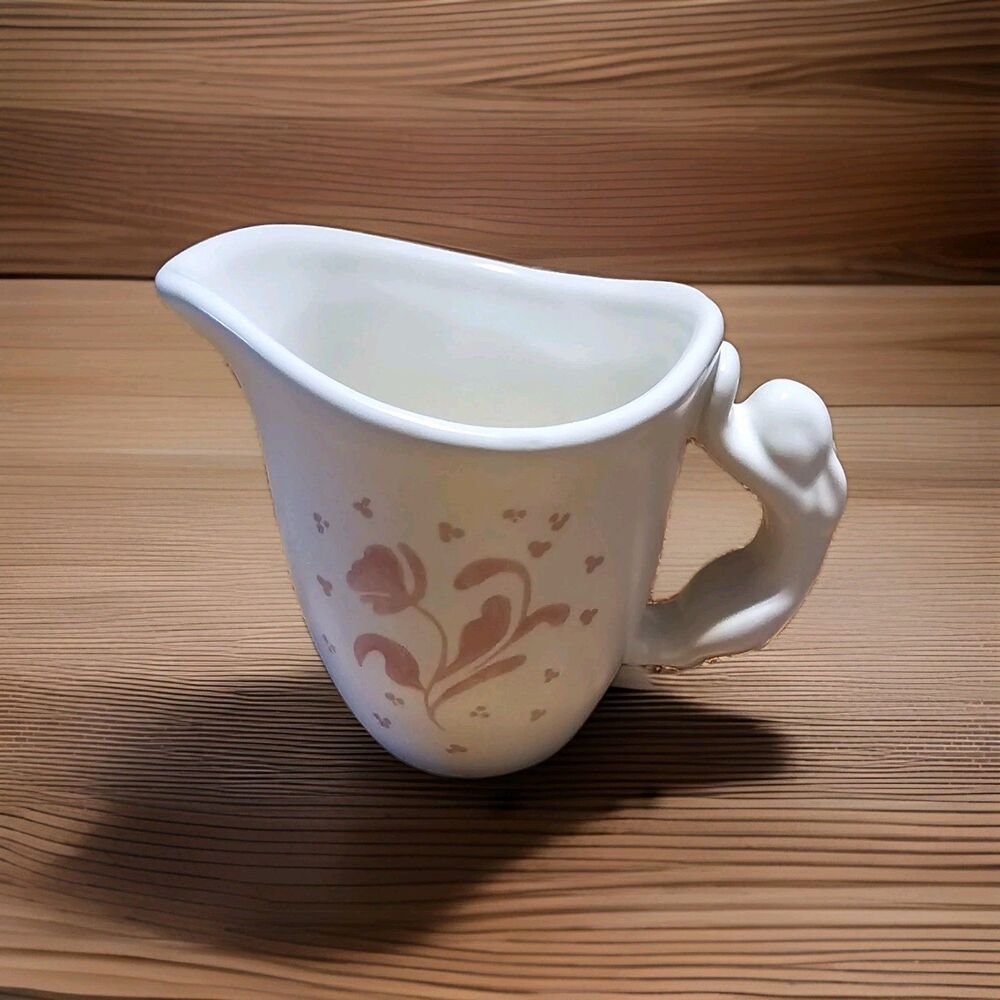 Threshold Aralia Pink Bunny Stoneware Creamer Dish Ceramic New Spring Target NEW